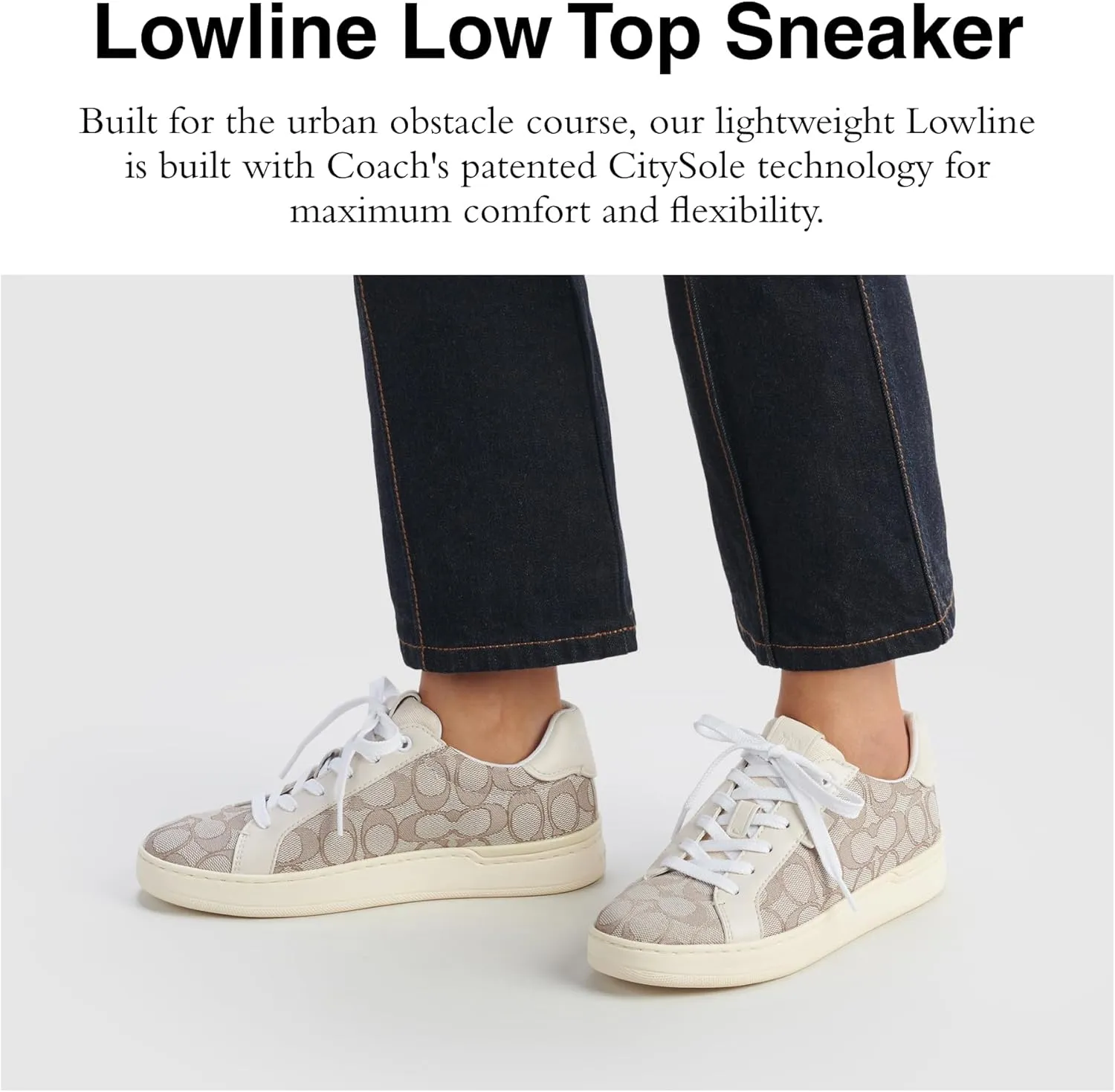 Coach Women's Lowline Coated Canvas