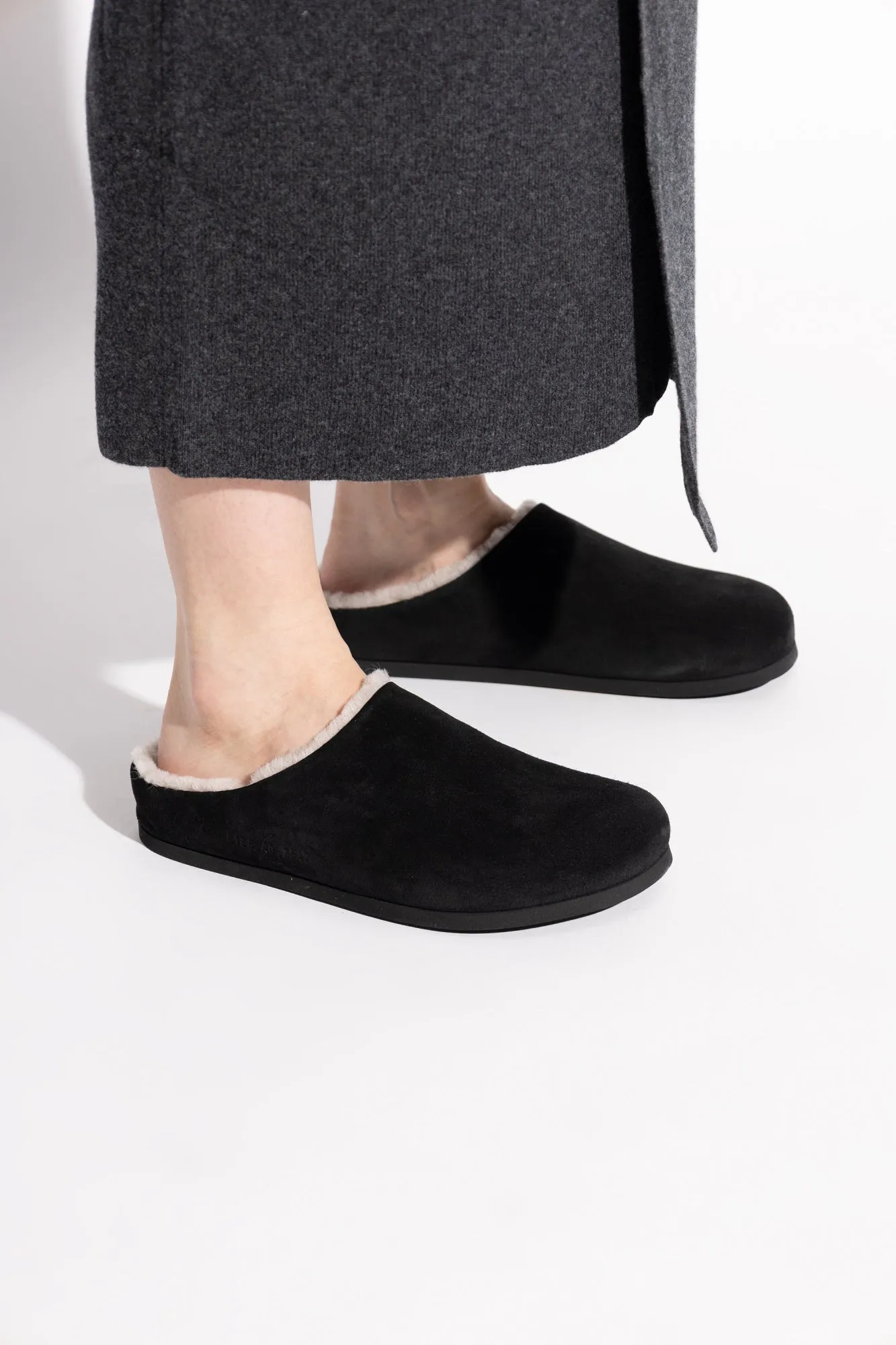 Common Projects Leather Slides Clog