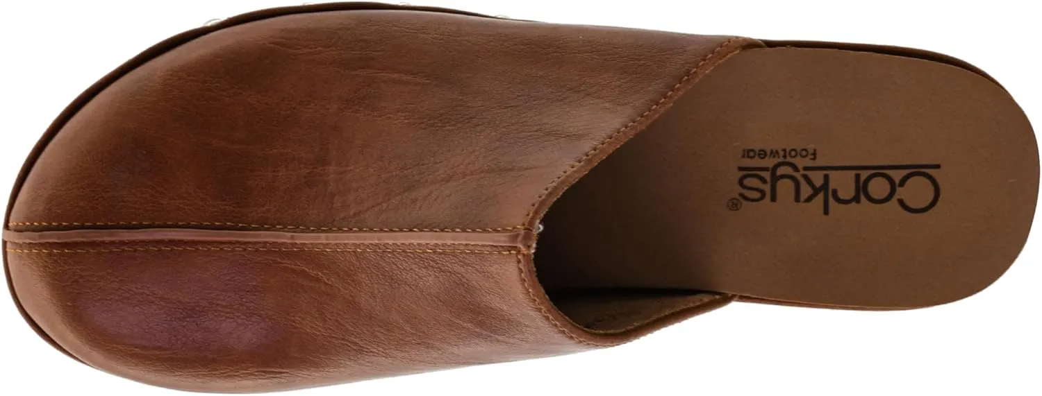 Corkys Footwear Newbie 1.75-Inch Platform Wedges Memory Foam Cushioned Slip-On with Chic Stud Detailing Stylish Comfort for Fall