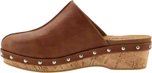 Corkys Footwear Newbie 1.75-Inch Platform Wedges Memory Foam Cushioned Slip-On with Chic Stud Detailing Stylish Comfort for Fall