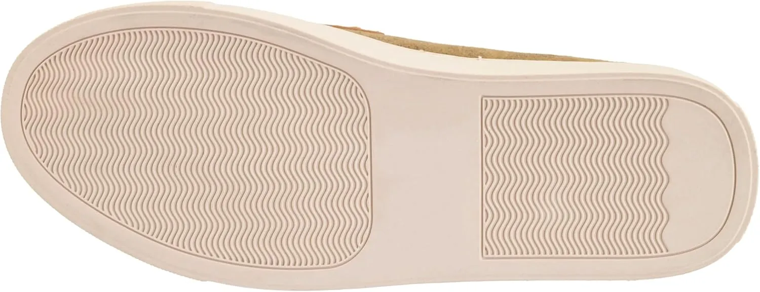 Corkys Footwear Women's Chain Reaction Slip on Fashion Sneaker - Featuring a Chain Detail on The Upper, A Moc Toe, and A Comfortable Insole for All Day Wear - Raffia, Size 11