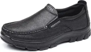 COSIDRAM Mens Casual Loafers Shoes Lightweight Luxury Comfort Bussiness Office Walking Shoes for Male