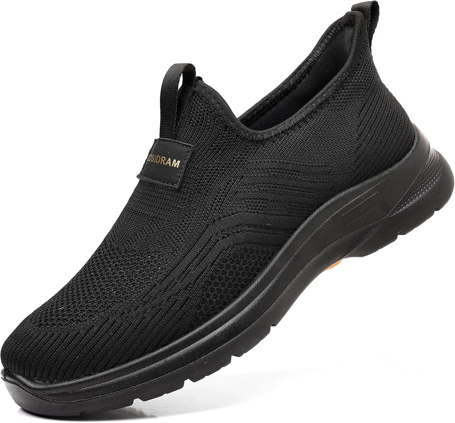 COSIDRAM Men's Step in Shoes Hands Free Breathable Mesh Cushioned Lightweight Comfort Slip On Athletic Gym Workout Sneaker