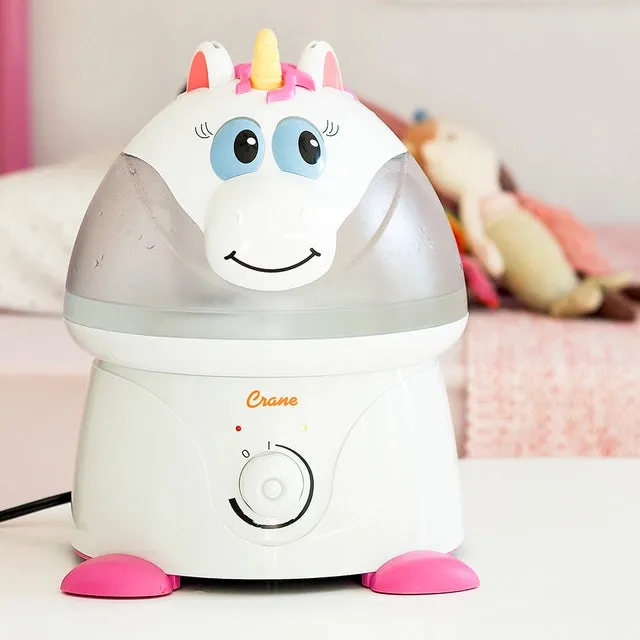 Crane Adorable Mini Cool Mist Humidifier - Unicorn