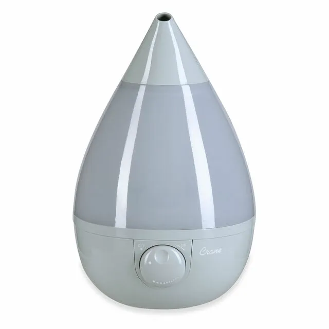 Crane | Drop Cool Mist Humidifier 3.75L - Grey