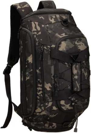 CREATOR Sports Duffel Bag for Men Women Tactical Duffle Backpack 35L Gym Bag with Shoe Compartment Travel Backpack Luggage