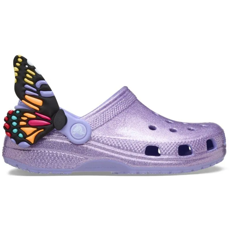 Crocs Junior Purple Butterfly Clog 210018-5BN