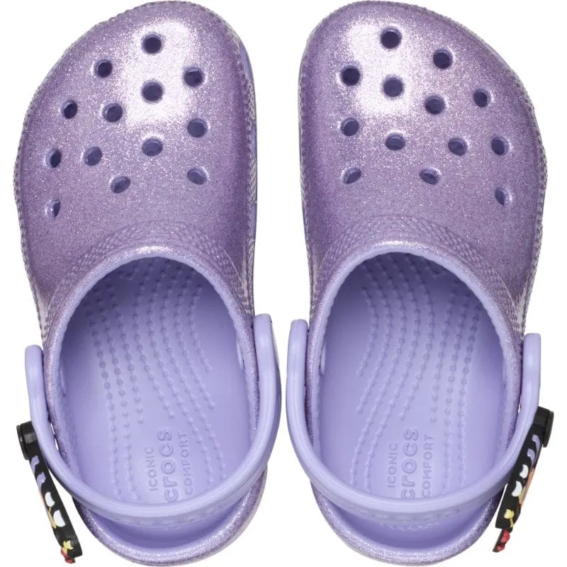 Crocs Junior Purple Butterfly Clog 210018-5BN