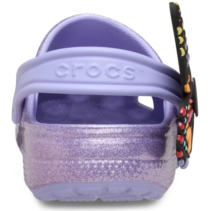 Crocs Junior Purple Butterfly Clog 210018-5BN