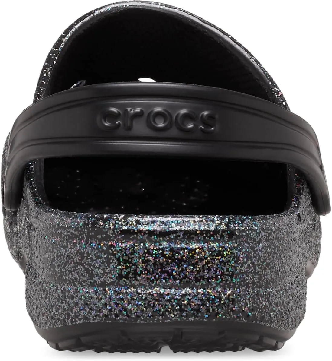 Crocs Kids' Baya Hi-Glitter Clog