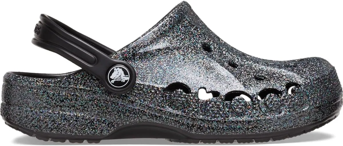 Crocs Kids' Baya Hi-Glitter Clog