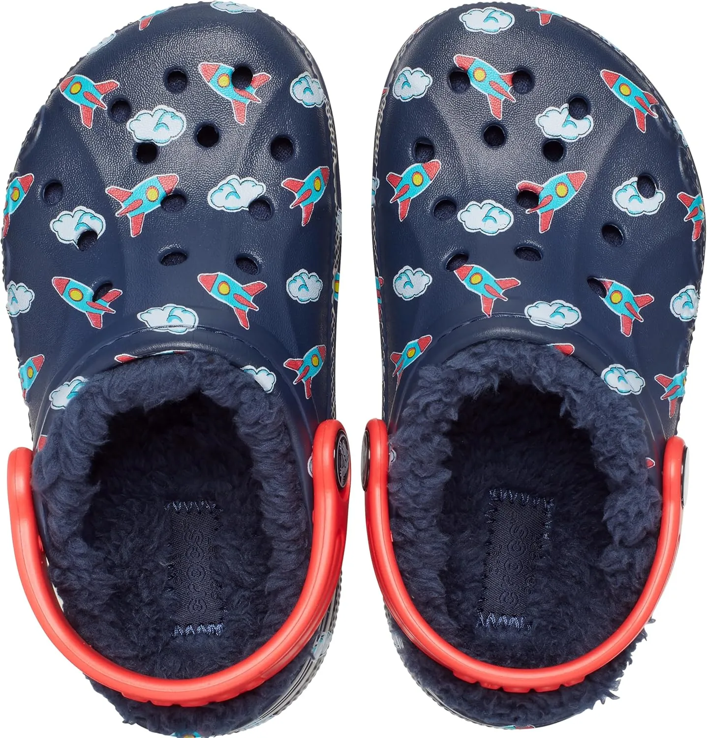 Crocs Kids' Baya Lined Printed Clog