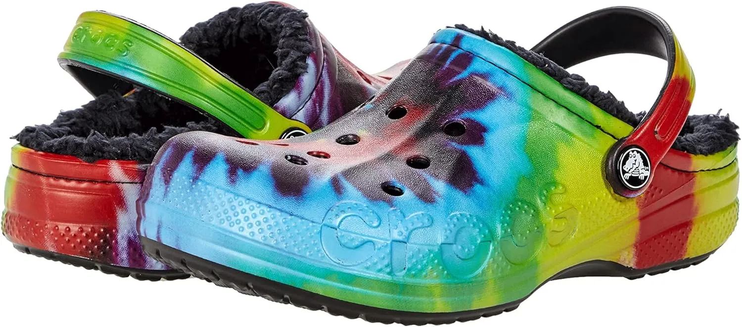 Crocs Kids' Baya Lined Printed Clog