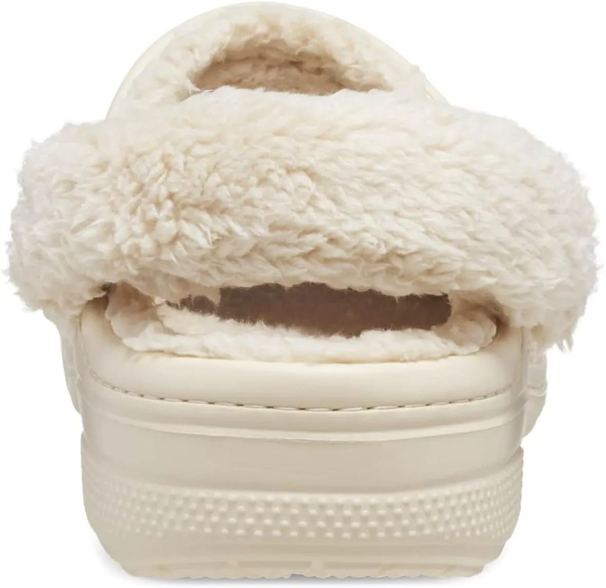 Crocs Unisex-Adult Baya Lined Fuzz Strap Clogs