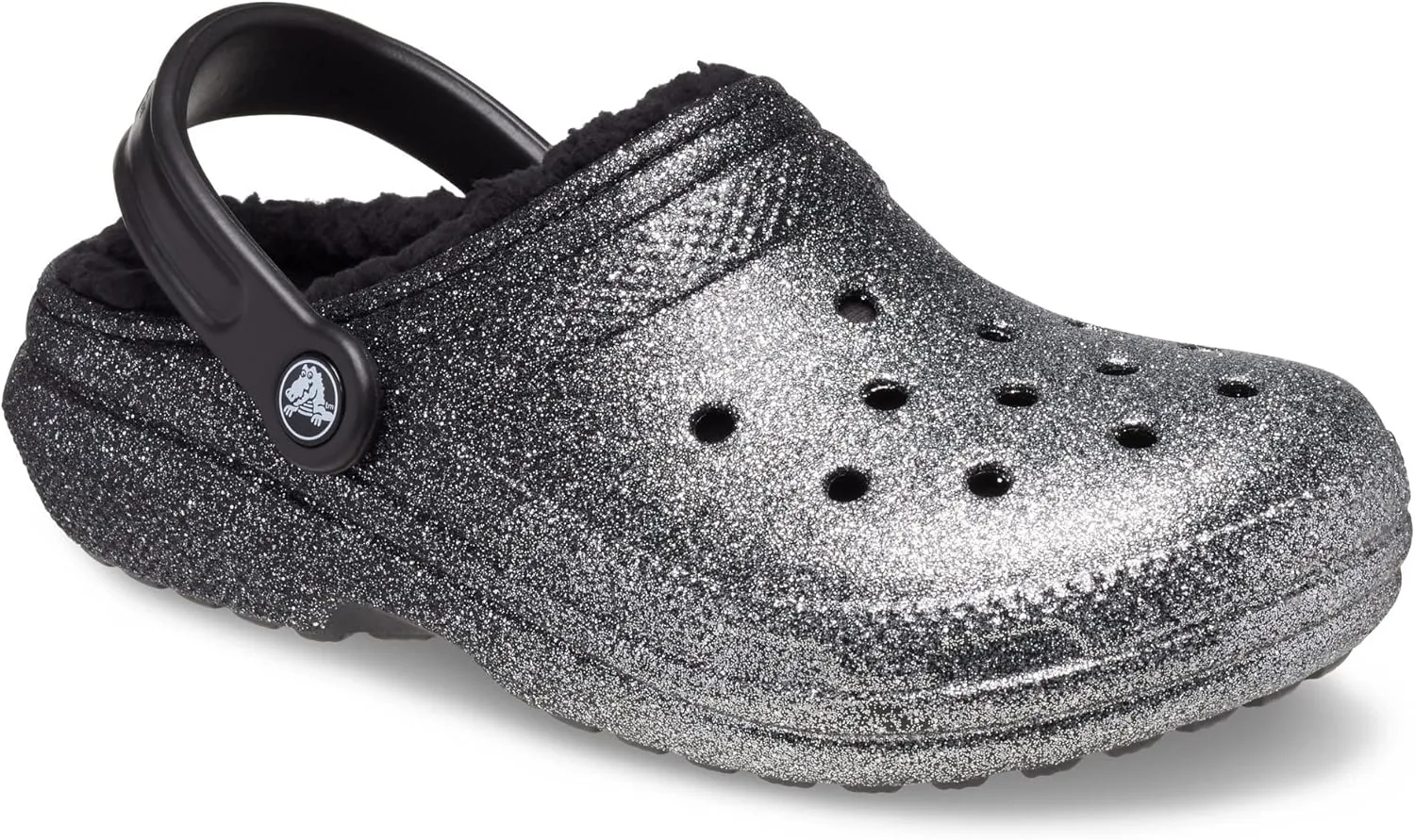 Crocs Unisex-Adult Classic Lined Glitter Clog