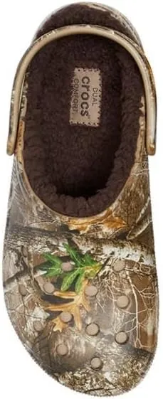 Crocs Unisex Adult Classic Lined Realtree Clog