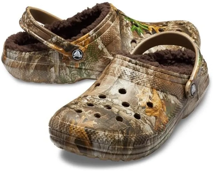 Crocs Unisex Adult Classic Lined Realtree Clog