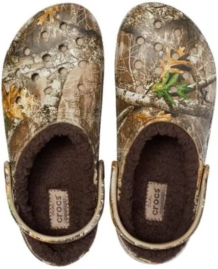 Crocs Unisex Adult Classic Lined Realtree Clog