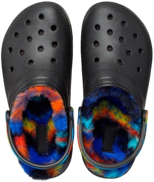 Crocs Unisex-Adult Classic Lined Tie-Dye Clog