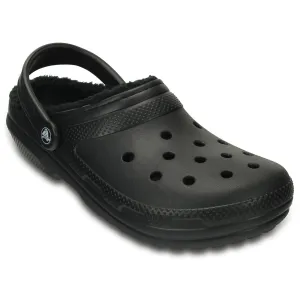 Crocs Unisex Classic Lined Clog in Black