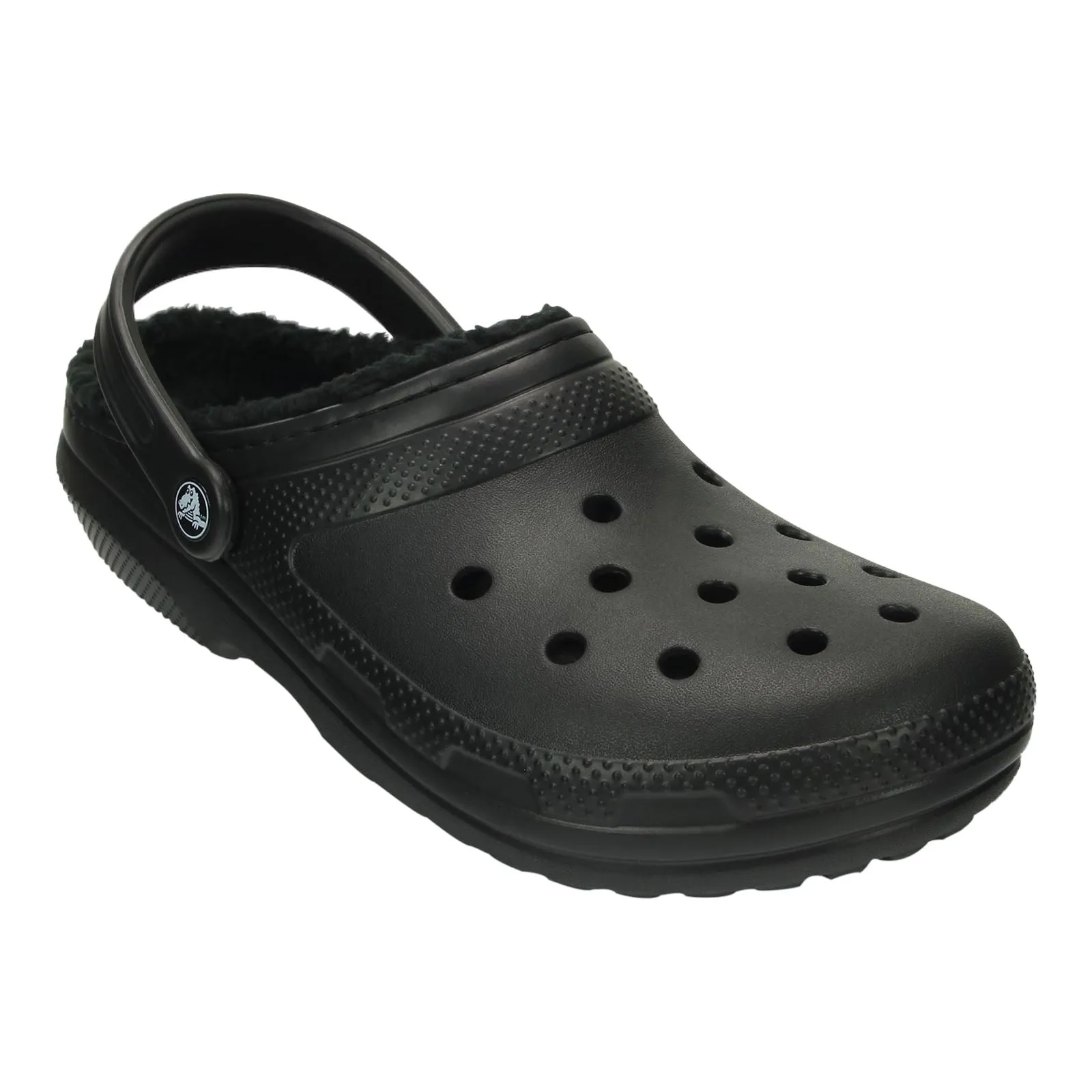 Crocs Unisex Classic Lined Clog in Black