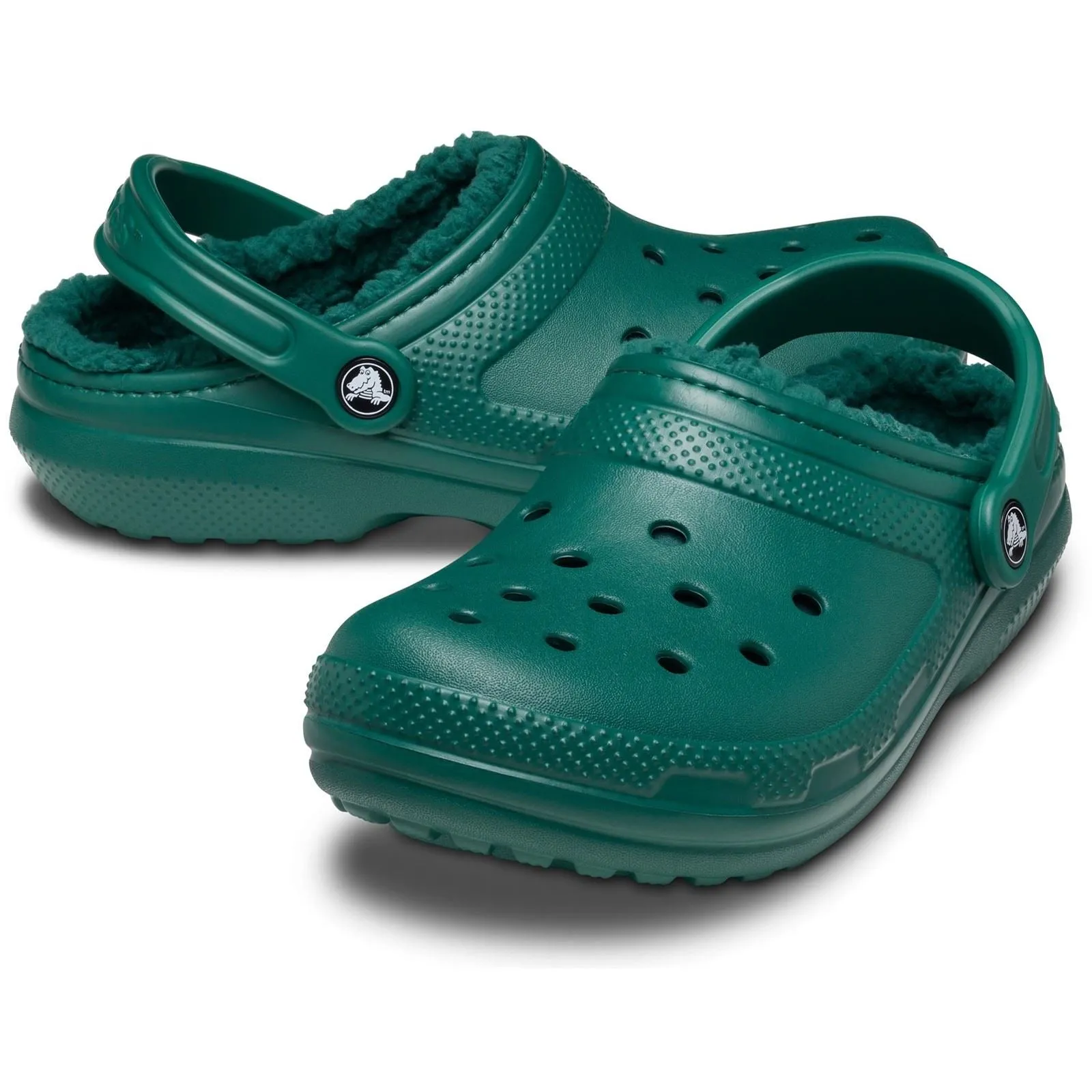 Crocs Women's Classic Lined Clog in Emerald