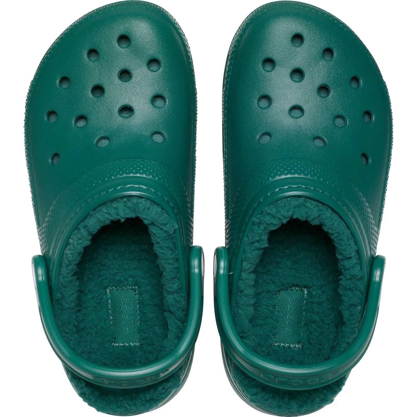 Crocs Women's Classic Lined Clog in Emerald