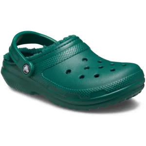 Crocs Women's Classic Lined Clog in Emerald
