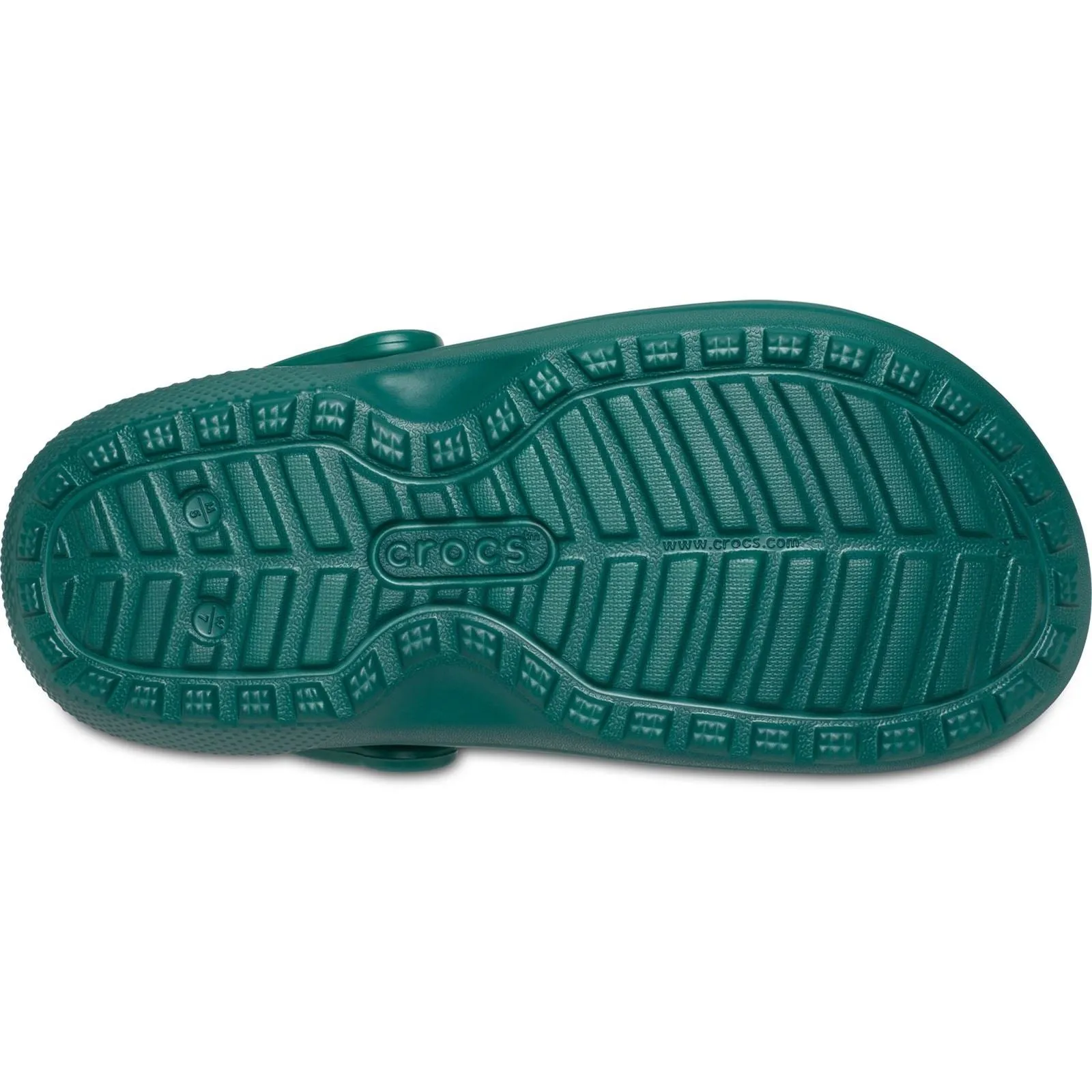 Crocs Women's Classic Lined Clog in Emerald