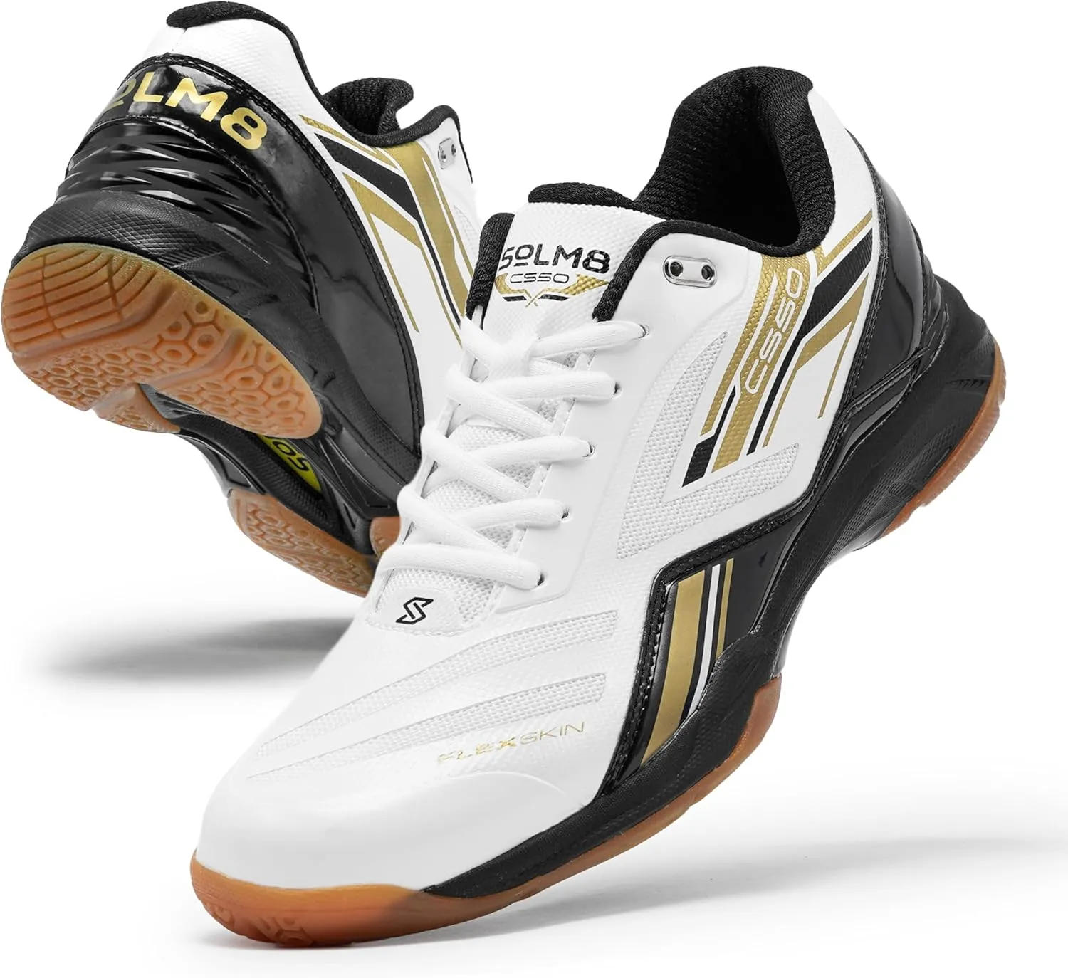 CS50 Lightweight Pickleball Court Shoe with Non Marking Rubber Sole Suitable for Indoor and Badminton Sport