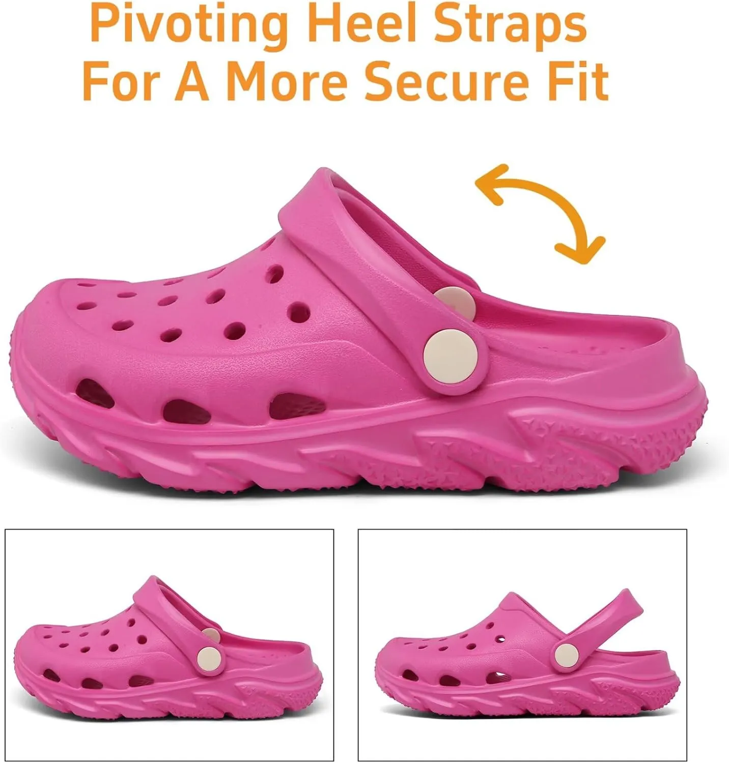 Cubufly Kids Boys Girls Clog Garden Shoes Slip On Slide Sandals Beach Water Shoes for Toddler/Little Kid/Big Kid/Children