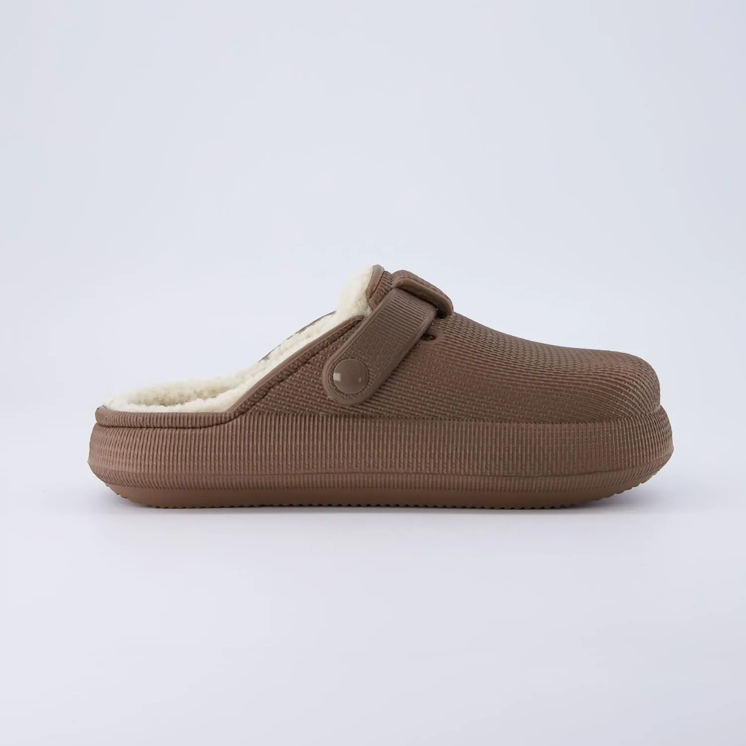 CUSHIONAIRE Women's Fable Recovery Clog with Faux Fur Lining and  Comfort