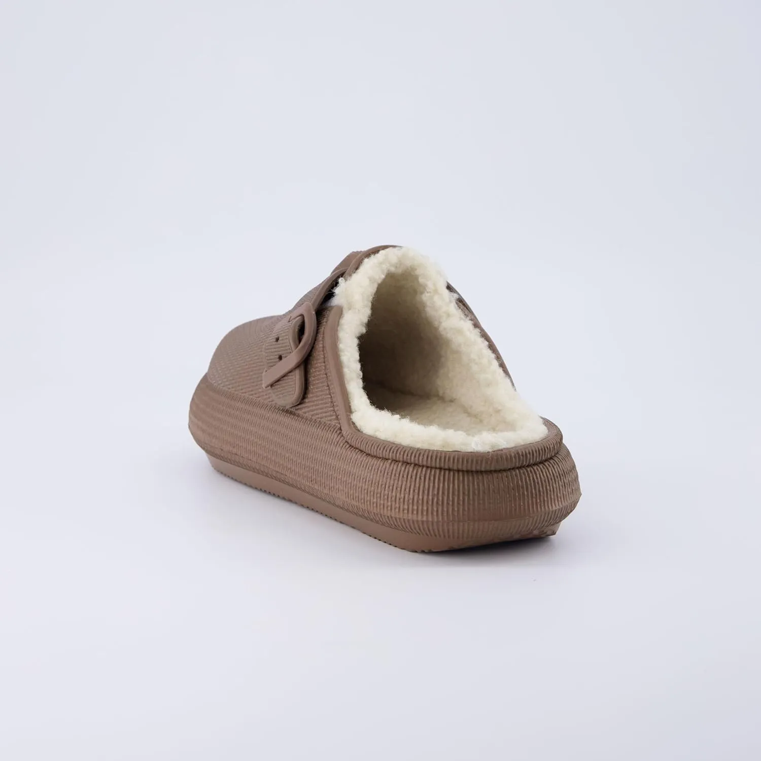 CUSHIONAIRE Women's Fable Recovery Clog with Faux Fur Lining and  Comfort