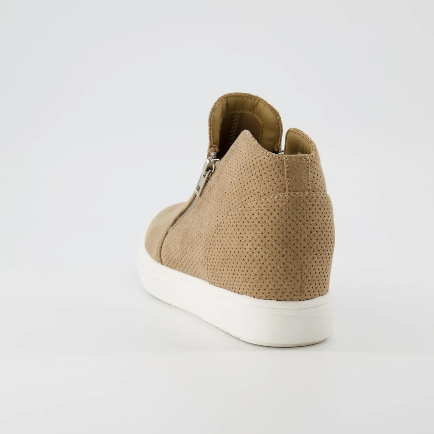CUSHIONAIRE Women's Hart Hidden Wedge Sneaker  Wide Width Available