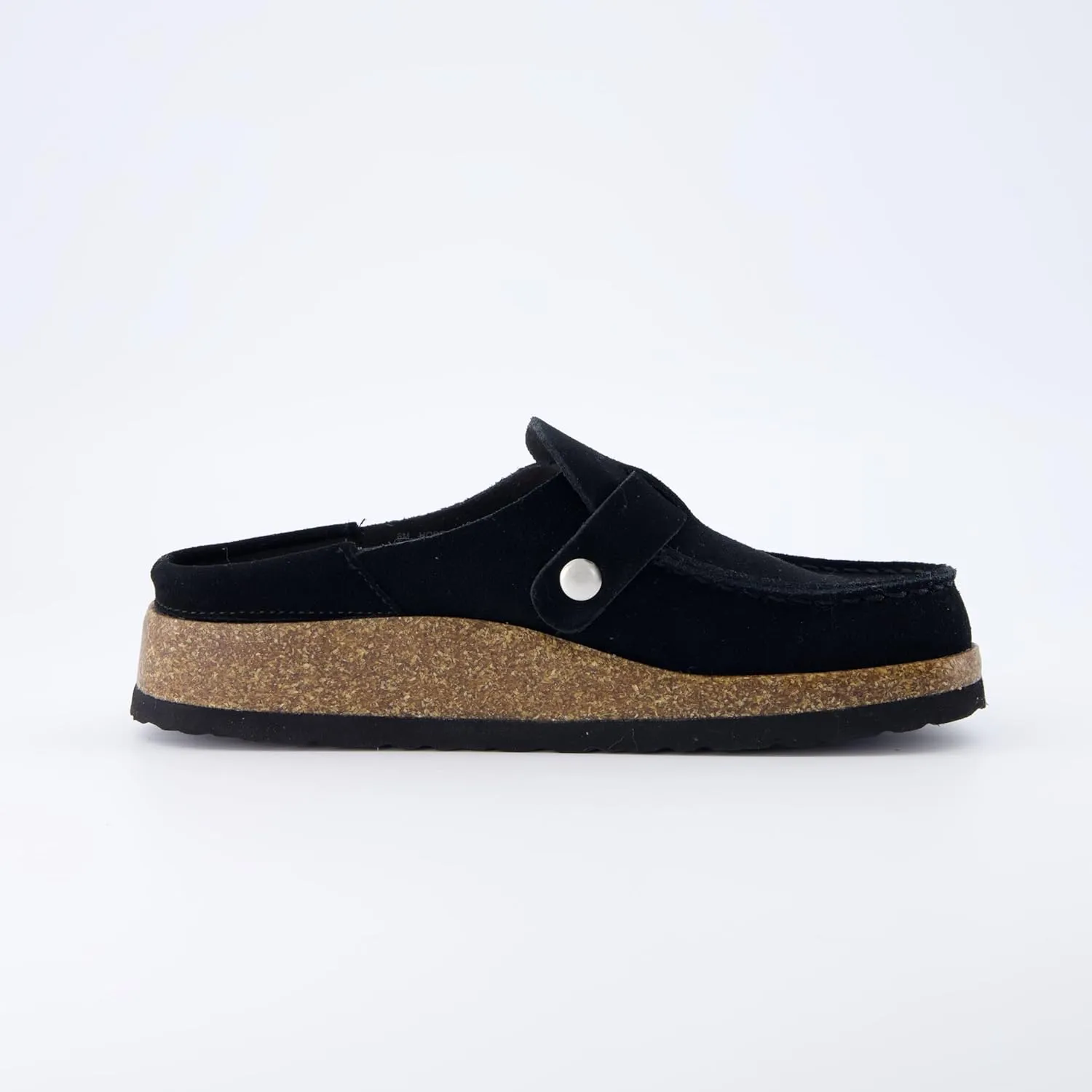 CUSHIONAIRE Women's Hobby Genuine Leather Cork Footbed Clog with  Comfort