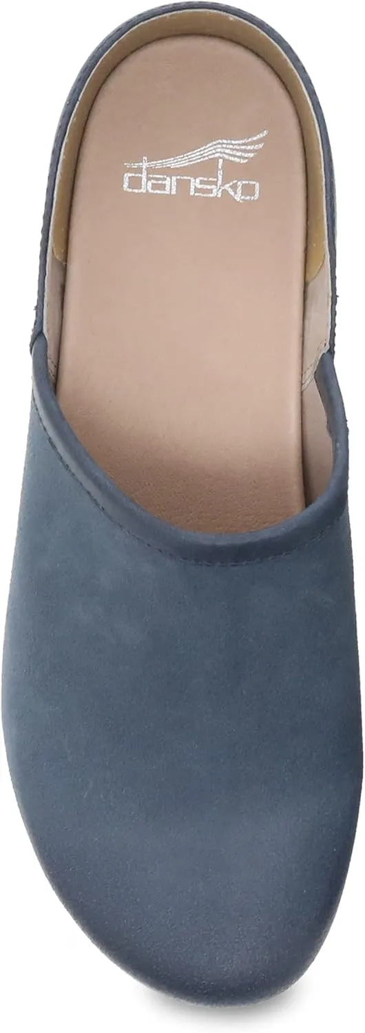 Dansko Brenna Slip On Clogs for Women – Memory Foam and Arch Support for All -Day Comfort and Support – Lightweight EVA Oustole for Long-Lasting Wear