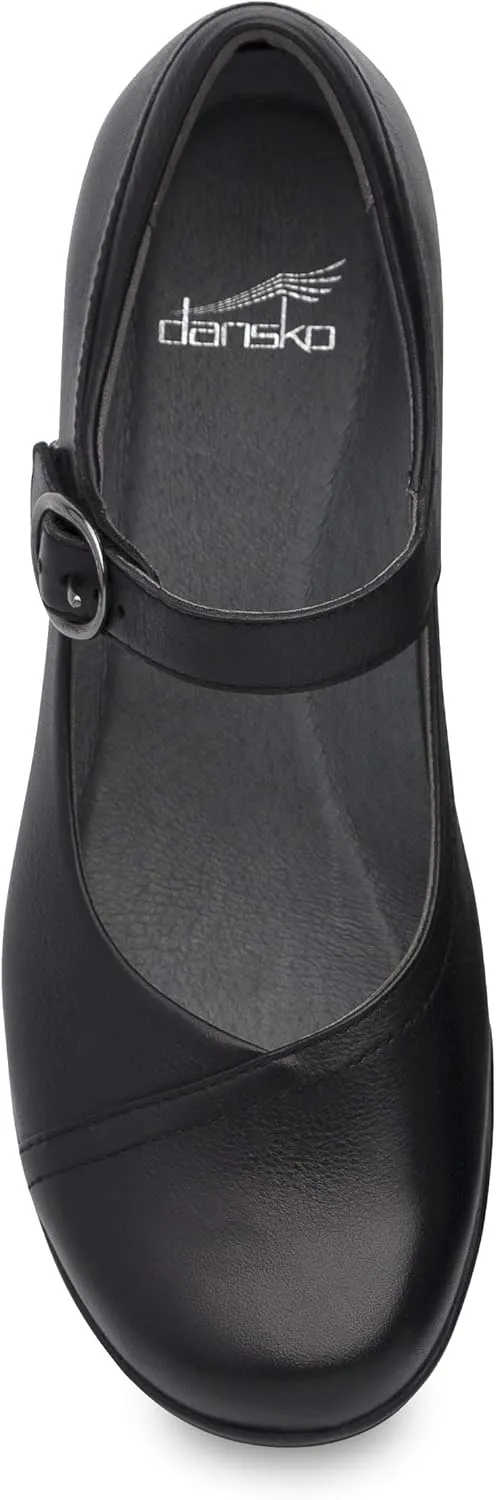 Dansko Fawna Mary Jane for Women - Cute, Comfortable Shoes with Arch Support - Versatile Casual to Dressy Footwear with Buckle Strap - Lightweight Rubber Outsole