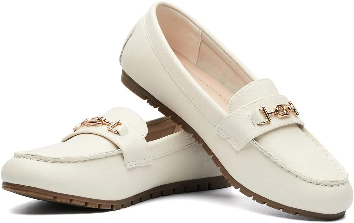 DeYashopin Women's Loafer Shoes Leisure Slip On Work Shoes Comfort Walking Flats
