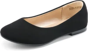 DREAM PAIRS Girls Dress Shoes Slip on Ballerina Flats for Wedding/Party