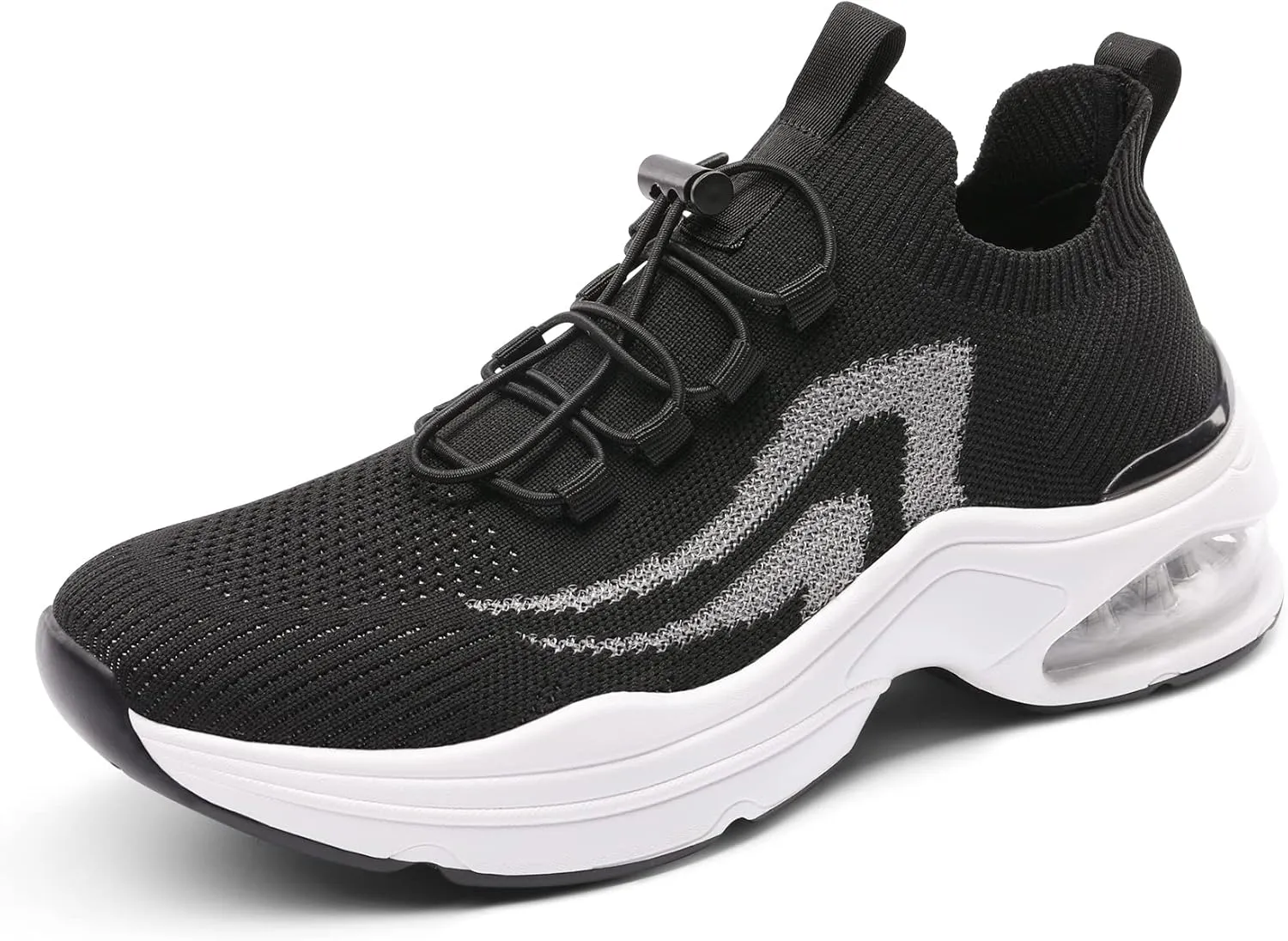 DREAM PAIRS Women's Slip On Walking Sneakers, Air Cushion Tennis Shoes, Slip Resistant Athletic Footwear for Nurse, Casual, Gym Workout