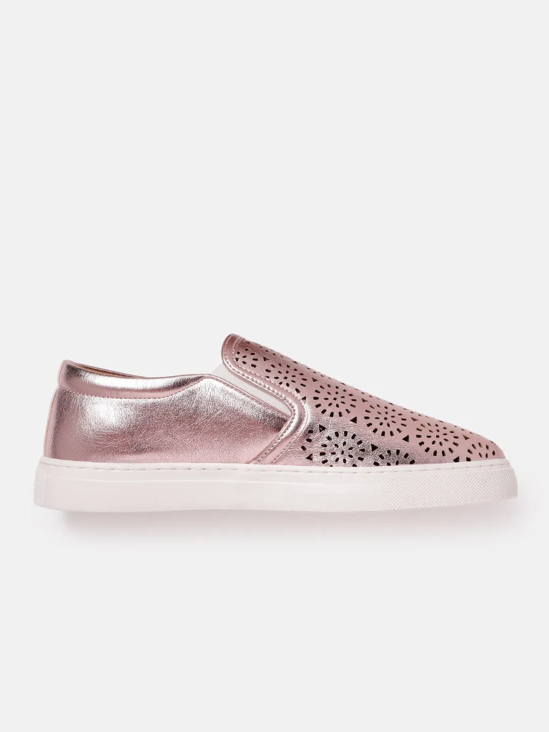 DressBerry Women Cut Work Slip-On Sneakers