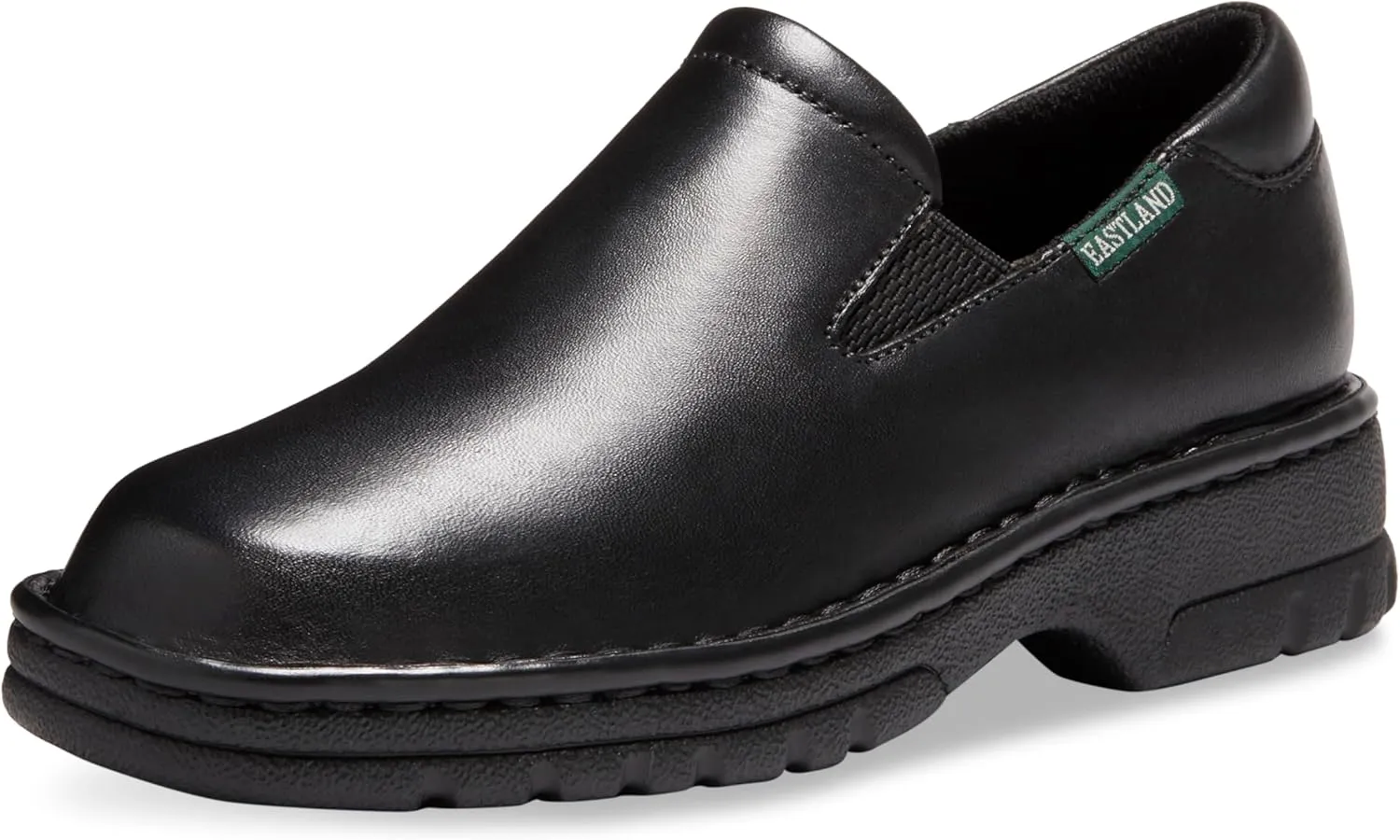 Eastland womens Newport Slip On, Black, 12 Wide US