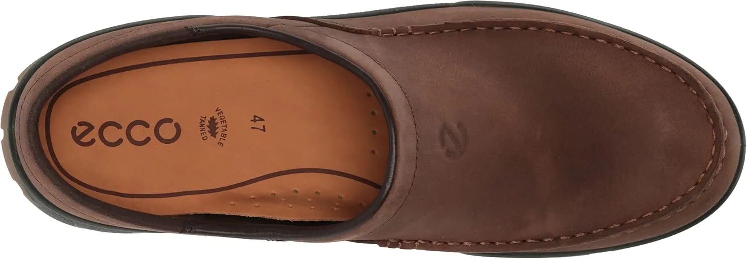ECCO Men's Track 25 Hydromax Water Resistant Moc Toe Clog