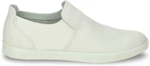 ECCO Womens Leisure 205143 Leather White Shoes 6-6.5 US