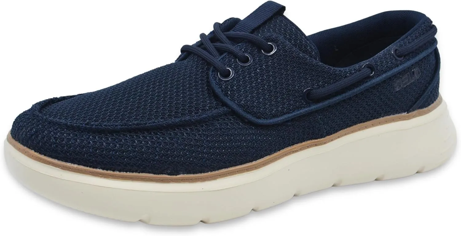 ECO-Friendly Boat Shoe, Lightweight, Breathable Men's Casual Footwear
