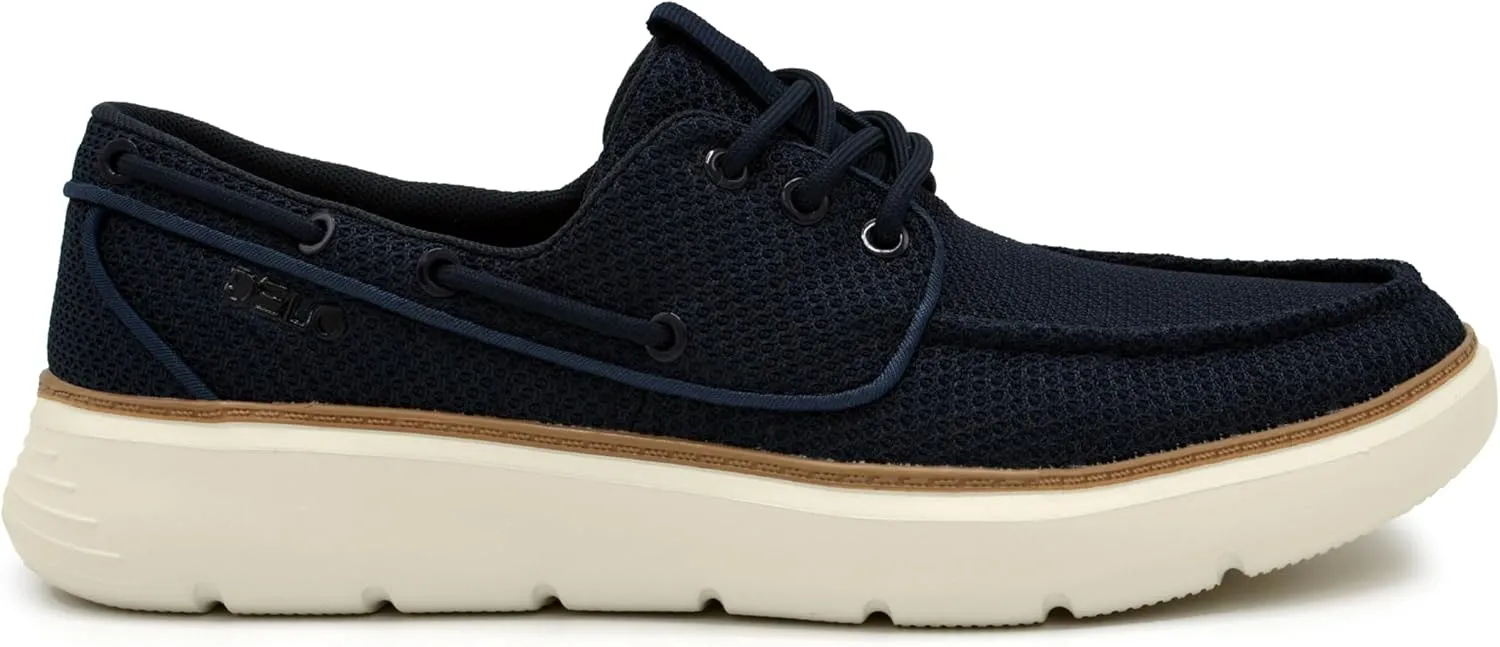 ECO-Friendly Boat Shoe, Lightweight, Breathable Men's Casual Footwear