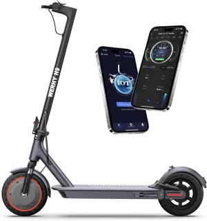Electric Scooter, 20/22/27 Miles Long Range, 8.5"/10"/14" Tire, Powerful 350/500W Motor, Top Speed 19/22 MPH, Folding Escooter for Adults & Teens with Dual Braking
