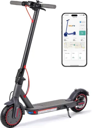 Electric Scooter for Adults,19/22 MPH,350W/500W Motor,Foldable E-Scooter with Dual Suspension and Braking System,App Control,8.5"/10" Tires,18-28 Mile Range