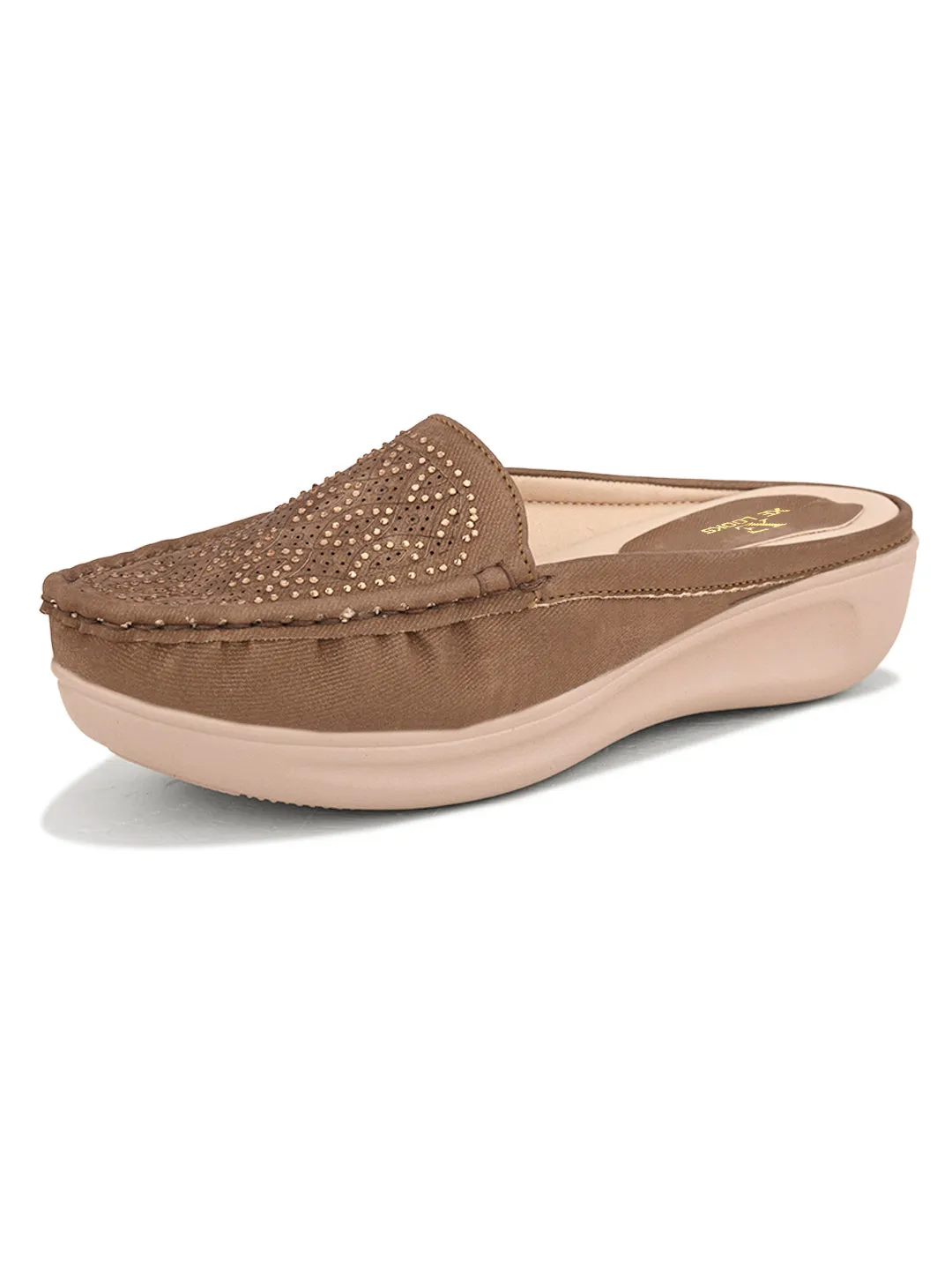 Elegant Slip-On with Cushioned Mules