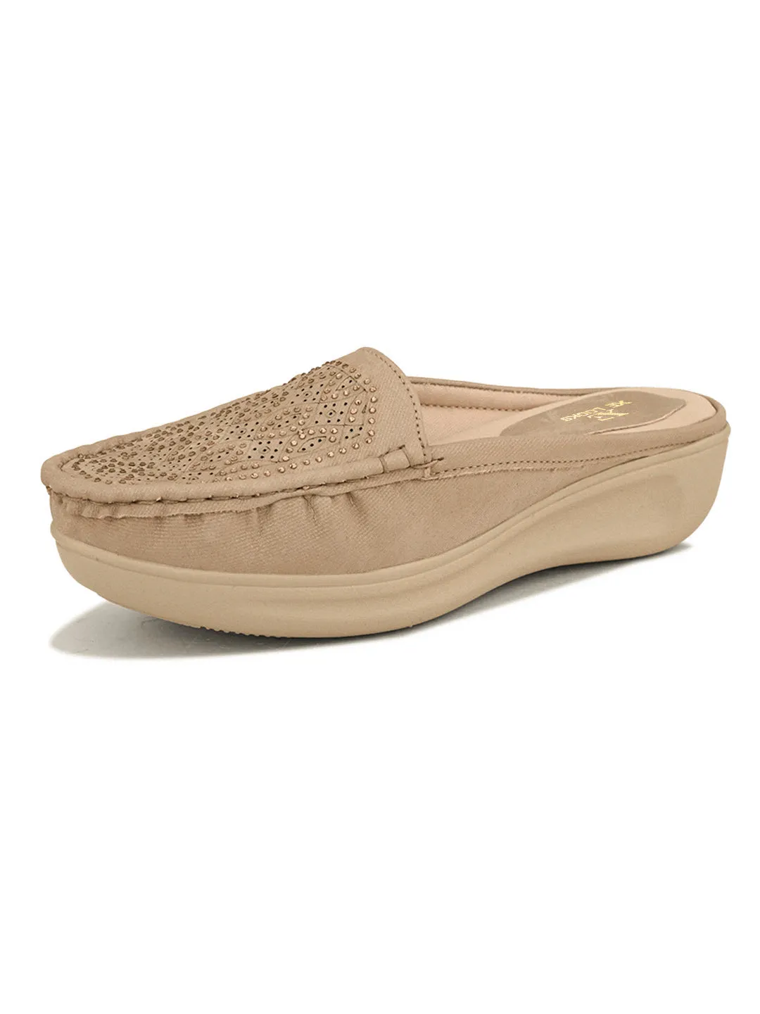 Elegant Slip-On with Cushioned Mules